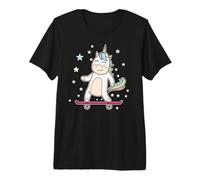Unicorn Horse on the Skateboard Premium T-Shirt