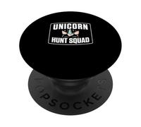 Unicorn Hunt Squad Polyamory Couple Polyamorist Poly Pride PopSockets Adhesive PopGrip