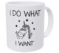 Unicorn I Do What I Want. Funny Coffee Mug 11 Ounces Inspirational and Motivational