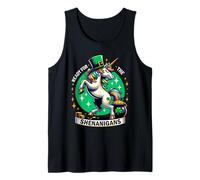 Unicorn is Ready for the Shenanigans St. Patrick's Day Tank Top