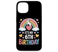 Unicorn It's My 6th Birthday Magical Rainbow Girl Case for iPhone 13
