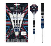 Unicorn Darts Set James 'The Machine' Wade 90% Tungsten Two-Tone Blue/Black 21g Steel Tip