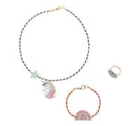 Unicorn Jewellery Set Pink one size