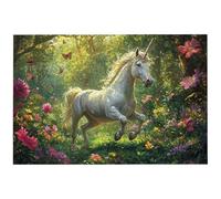 Unicorn Jigsaw Puzzles for Adults 1000, 1000 Piece Jigsaw Puzzles for Adults, 75x50cm Hard Impossible Wooden Puzzle, Challenging Game for the Whole for Women, Gifts for Men, Theme: (Animal), -8103
