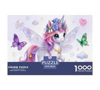 Unicorn Jigsaw Puzzles for Adults Interesting Puzzles 1000 Piece Educational Games Home Decoration Gifts 38x26cm/1000pcs