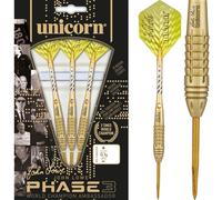 Unicorn John Lowe Phase 3 Gold Darts - 21g & 25g Weights - Tungsten - Champion