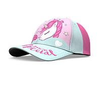 Unicorn Kids Baseball Cap, Light Green Summer Sun Hat, Adjustable Sports Cotton Cap for Boys 3+ Years, Any Hot Summer Day