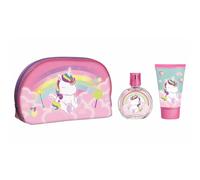 Unicorn Kids Perfume Gift Set, Eau De Toilette Spray (50ml), Toiletry Bag & Shower Gel (100ml), Vegan, Natural, Dermatologically Tested & Travel Friendly, Best Gift for Any Occasion & Daily Use