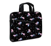 Unicorn Laptop Sleeve - 11.6" & 12.2" Chromebook & Ultrabook Case with Two Pockets & Neoprene Handle for Men & Women - Fits Apple MacBook Air, Samsung, Acer, HP, DELL