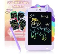 Unicorn LCD Writing Tablet, 8.5Inch Purple Toddler Drawing Pad for Kids