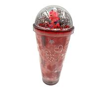 Unicorn LED Light Up Cup with Straw - 16oz Tumbler with Lights, Lid, and Straw | LED Light Bulb Cups for Drinks with Straws - Glow Party, LED Party Favors & Light Up Accessories (Unicorn)