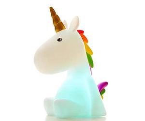 Unicorn LED Night Light - Rechargeable Battery, Tap to Colour Change (Unicorn)