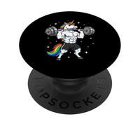 Unicorn Lifting Weights Magical Gains PopSockets Adhesive PopGrip