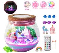 Unicorn Light Up Terrarium Kit Diy Unicorn Toy And Night Light