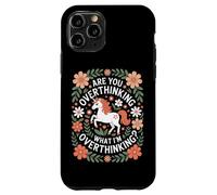 Unicorn Lovers Are You Overthinking What I'm Overthinking Case for iPhone 11 Pro