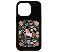 Unicorn Lovers Are You Overthinking What I'm Overthinking Case for iPhone 13 Pro