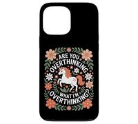 Unicorn Lovers Are You Overthinking What I'm Overthinking Case for iPhone 13 Pro Max