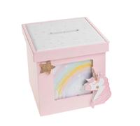 Unicorn Lullaby Photo Money Box - Pink