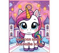 UNICORN MAGIC COLORING BOOK: Fun and Cute Unicorns, Fairies, Dragons, and Mermaids for Kids Ages 4-8