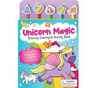 Unicorn Magic: Drawing, Coloring & Activity Book (Pencil Toppers)