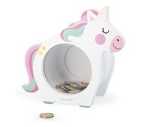Unicorn money box Multicoloured one size