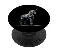 Unicorn Motif Illustration Grahic Men Women Kids PopSockets Adhesive PopGrip