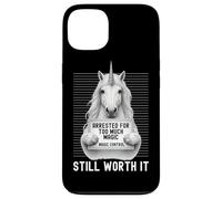 Unicorn Mugshot Arrested for Too Much Magic Still Worth It Case for iPhone 13