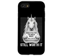 Unicorn Mugshot Arrested for Too Much Magic Still Worth It Case for iPhone SE (2020) / 7/8