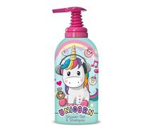 Unicorn Music Theme 2-in-1 Shower Gel & Shampoo for Kids - 1L Family Size | Gentle & Fun Hair & Body Wash for Boys & Girls | Enriched with Vitamins for Soft Skin & Shiny Hair | Fruity Floral Scent