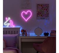 Unicorn Neon Pink And White Light Decoration ValueLights Pink One Size