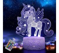 Unicorn Night Light For Kids, Unicorn Toys For Girls, Color Changing Night Lamp With Remote Control
