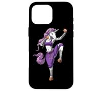 Unicorn Ninja Karate Kickboxing Muay Thai Martial Arts Case for iPhone 16 Pro Max