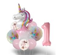 Unicorn Number/Numerical Balloons | 15+ Years | Mix 2 | 1 - One