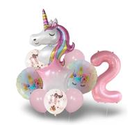 Unicorn Number/Numerical Balloons | 15+ Years | Mix 2 | 2 - Two