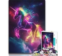 Unicorn of The Universe 1000 Piece Jigsaw Puzzles for Adults & Teens,Decompressing Intellectual Educational Toy Birthday Present,Gifts,Wall Art 38x26cm