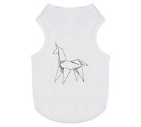 'Unicorn Origami' Pet Dog/Cat T-Shirt (PT00141390)