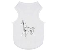'Unicorn Origami' Pet Dog/Cat T-Shirt (PT00141391)