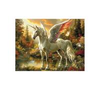 Unicorn Paint by Numbers for Adults, Paint by Numbers Kits 24 x 32 in with Acrylic and Pens Canvas for Painting, Butterfly Paintings Hobbies for Adults Women, Wall Artwork Gifts for Women LZYH-2305