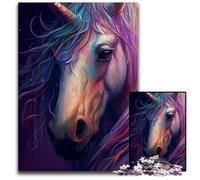 Unicorn Painting 1000 Pieces Puzzles for Adults cardboard Jigsaw Relax & Challenge, Colorful Home Decor Art, for Friends 26X38CM/10.23x14.96inch