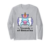 Unicorn Pajamas for Girls Unicorn PJs Dreaming of Unicorns Long Sleeve T-Shirt