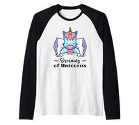 Unicorn Pajamas for Girls Unicorn PJs Dreaming of Unicorns Raglan Baseball Tee
