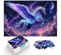 Unicorn Paper Jigsaw 1000pcs (70x50cm) Adult Puzzle | Mindful activity for adults around the table for relaxed downtime.