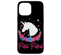 Unicorn Petal Patrol Flower Girl Wedding Party Floral Case for iPhone 13 Pro Max
