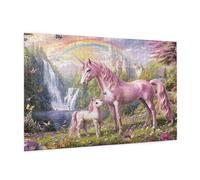 Unicorn Piece Jigsaw Puzzle 3000 Jigsaw Puzzles for Adults Landscape Impossible Puzzle Challenging High Difficulty Activity, Gift Box Packaging, Great Gift Idea for Family Friends 81x122 CM -226y