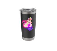 Unicorn Playing Sudoku Stainless Steel Insulated Tumbler