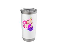 Unicorn Playing Sudoku Stainless Steel Insulated Tumbler