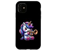Unicorn Playing Trumpet Fantasy Whimsy Case for iPhone 11