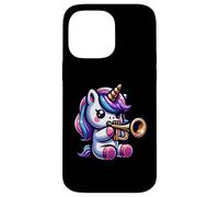 Unicorn Playing Trumpet Fantasy Whimsy Case for iPhone 14 Pro Max