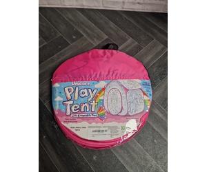 Unicorn Pop Up Tent Colour Me With 6 Washable Pens Playhouse