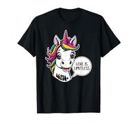 Unicorn Portarit - Love is Limitless - comis Style 1 T-Shirt